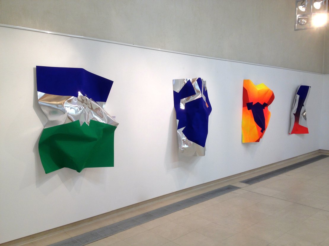 luxartcontemporary_Franck Miltgen_Distortions exhibition view 2014